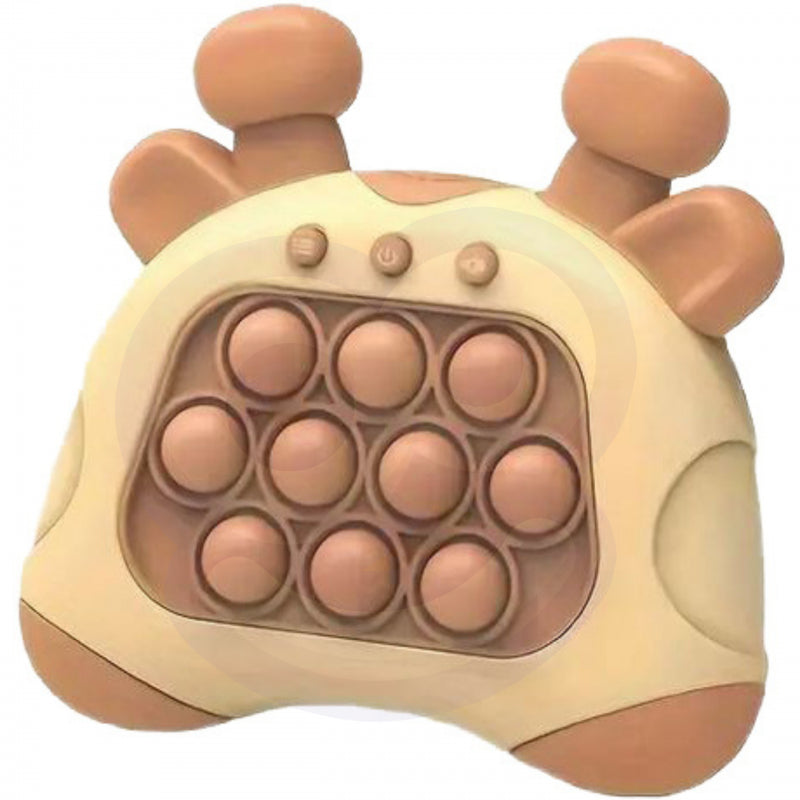 WOOPIE Fidget Pop It spel - Elektronisch spel - Stress verlichtend - Giraf