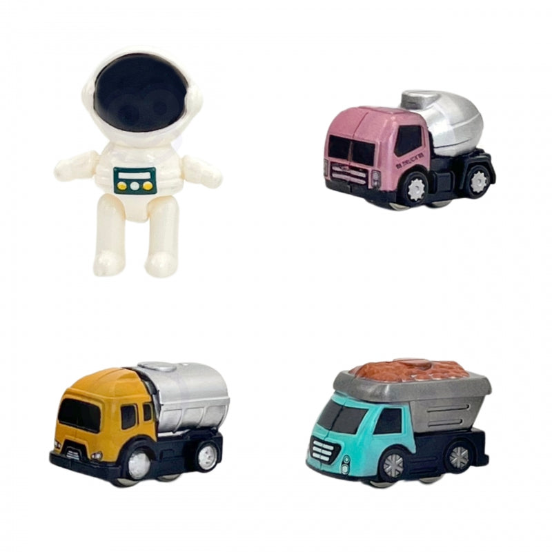 WOOPIE Interactieve Autobaan Hindernisbaan 'Ruimteavontuur van de Astronaut'