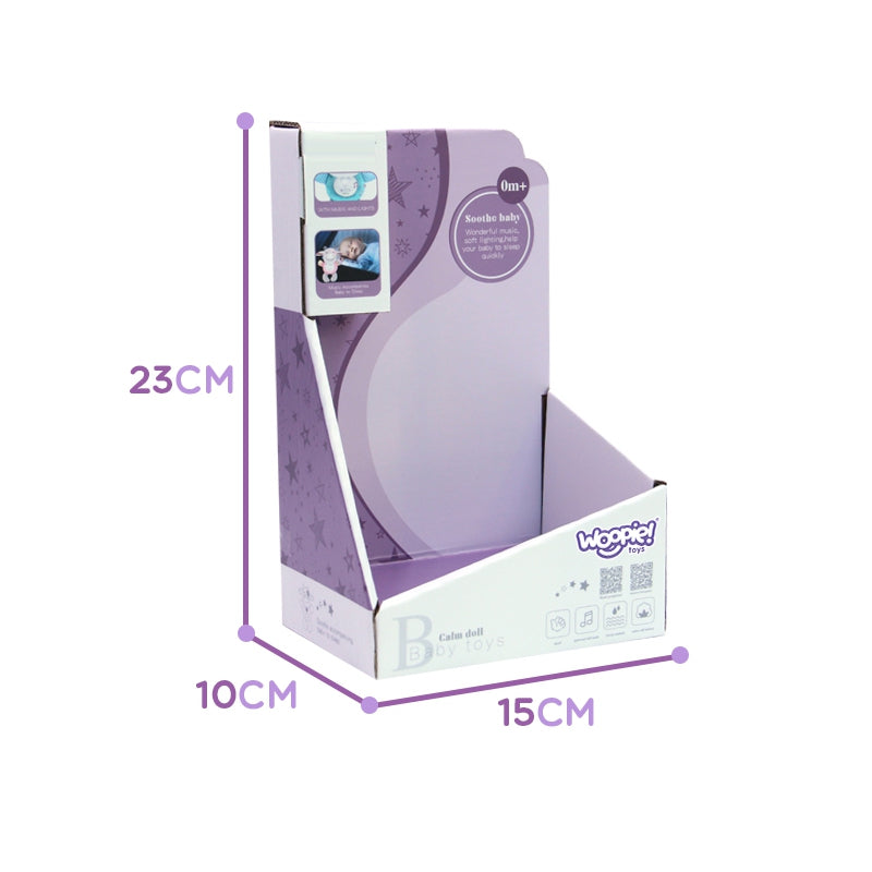 WOOPIE Interactieve Knuffel voor Baby’s met  Licht en Geluid - Stier, Bijtring, Slaapliedje