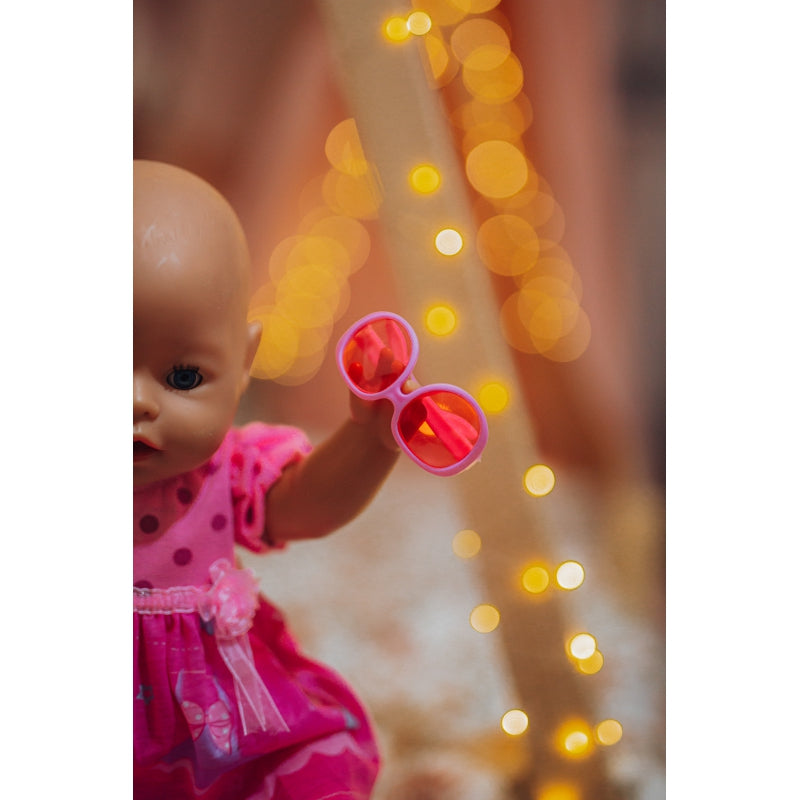 WOOPIE Poppenkleertjes Roze Jurkje Konijn 43-46 cm