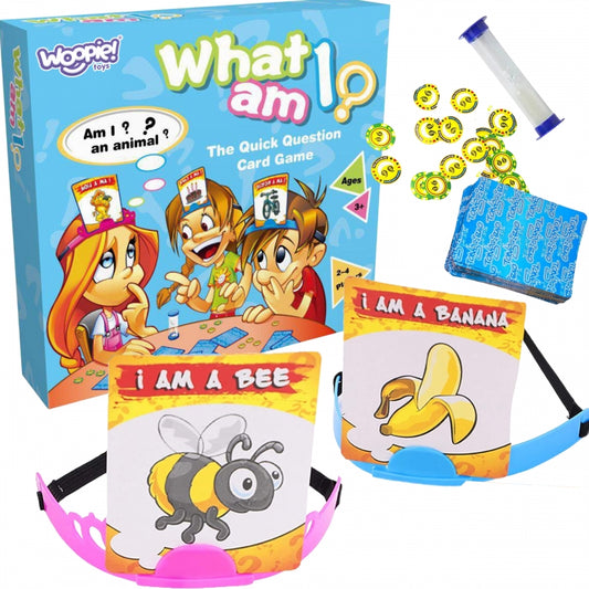 WOOPIE Wie ben ik - Raad het product, item, dier en meer (Engelstalig)