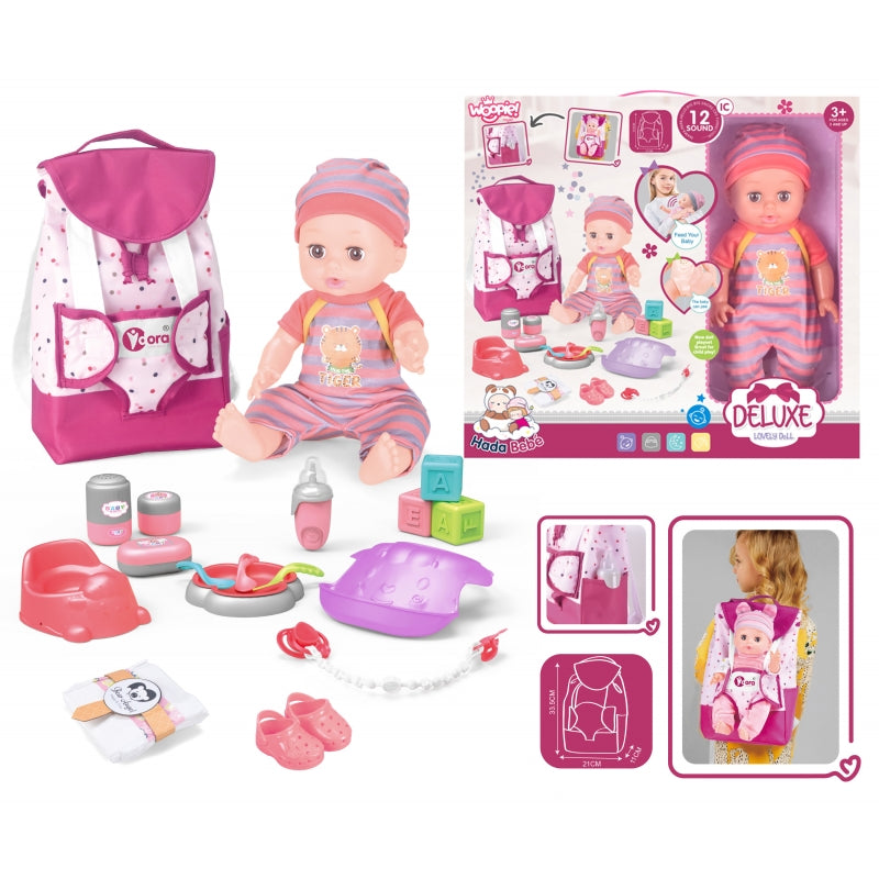 WOOPIE Babysitter Poppenset met Accessoires 19 stuks