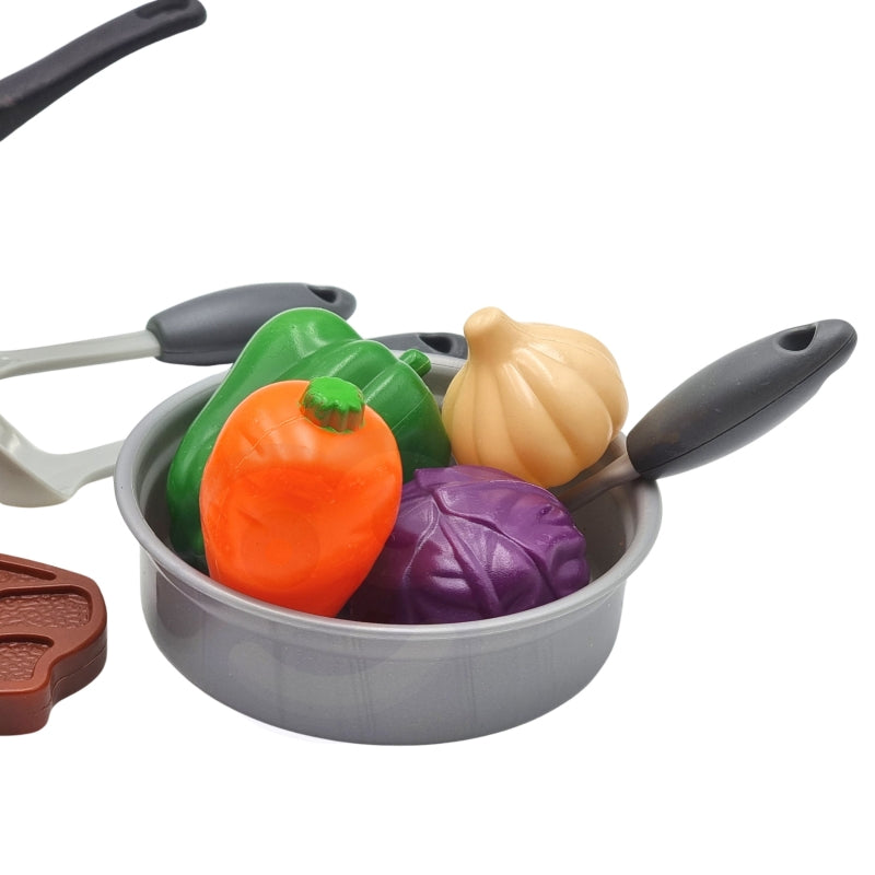 WOOPIE XXL Speelgoed Keuken set - Chef -  Keukentoebehoren en Accessoires – 22 stuks
