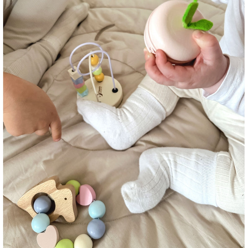 CLASSIC WORLD Pastel Speelset voor Baby's Box-  Eerste Speelgoed vanaf de Geboorte