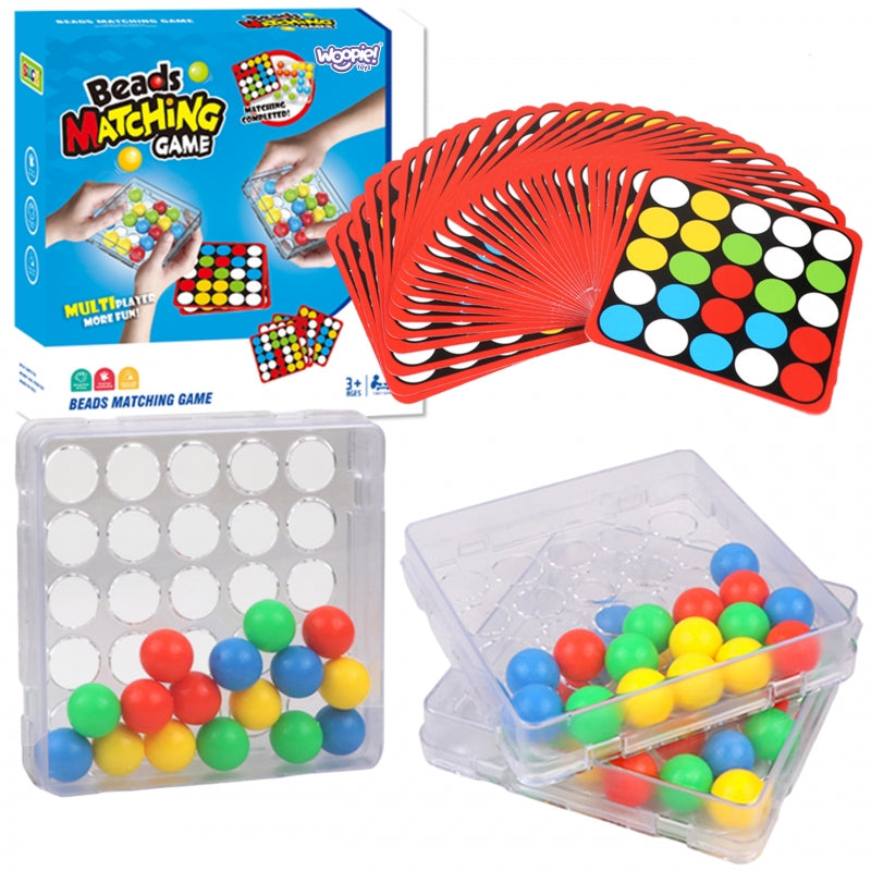 WOOPIE Snelle Vingertjes spel, Match de kleuren van de kaartjes Behendigheidsspel