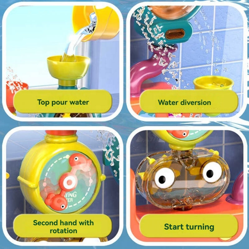 WOOPIE BABY Bad Speelgoed  met Kraan, Douchesproeier, Fontein  & Eend