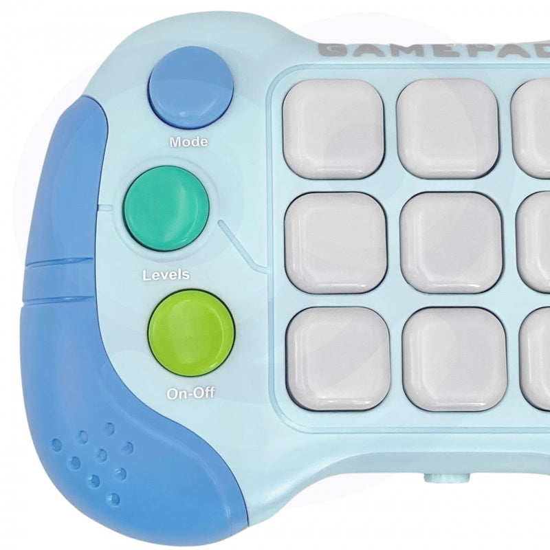 WOOPIE Elektronisch Fidget Pop-It Speelgoed Gamepad Blauw