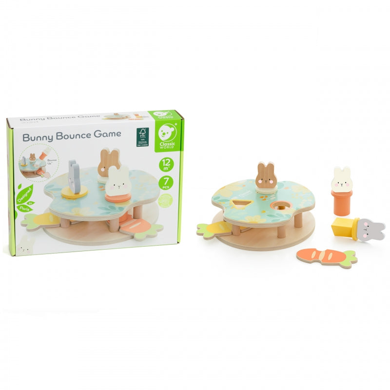 CLASSIC WORLD Houten Springkonijnenspel