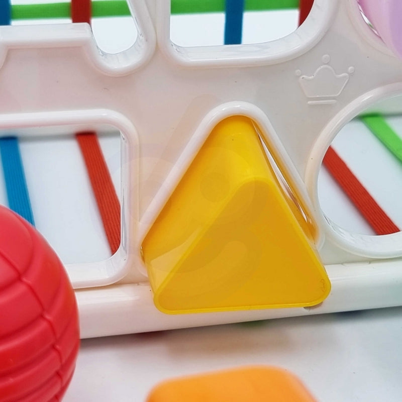 WOOPIE Motoriek speelgoed Sorteerdoos voor Baby's – Gekleurde Vormen Alfabet – 15 stuks