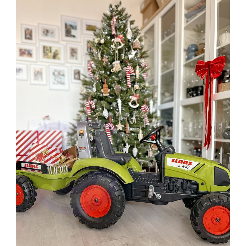 FALK Grote speelgoed Traptractor met Aanhanger – Vanaf 3 Jaar