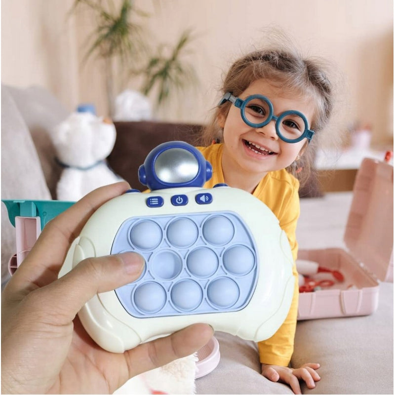 WOOPIE Fidget POP IT spel - Interactief Anti-stress Behendigheidsspel – Astronaut