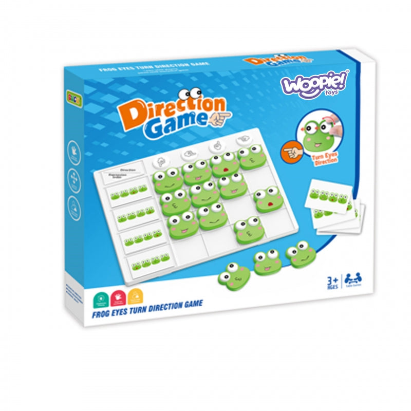 WOOPIE Spel Puzzel Kikkeroogjes spel - Gezichtsuitdrukkingen spel - Vanaf 3 jaar