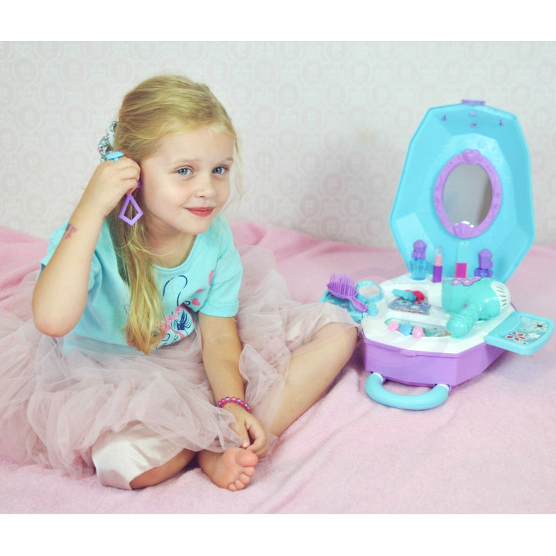 WOOPIE 2-in-1 Speelgoed Schoonheidssalon in een Koffer