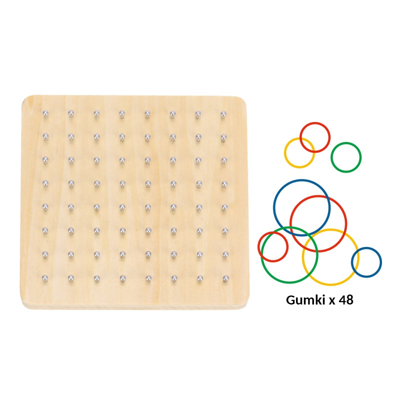 WOOPIE Elastieken Houten Puzzel 69 stuks