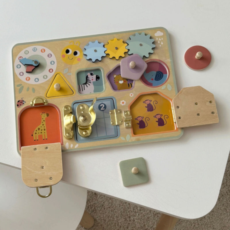 TOOKY TOY Speelgoed Tandwielen bord