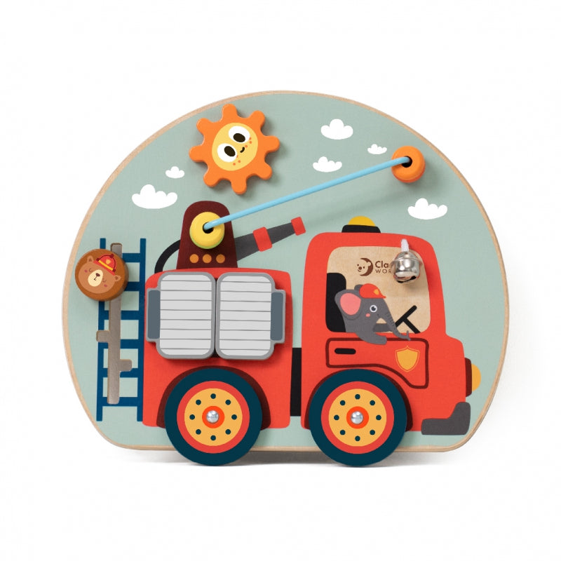 CLASSIC WORLD 6-in-1 multifunctionele brandweerauto speelbord