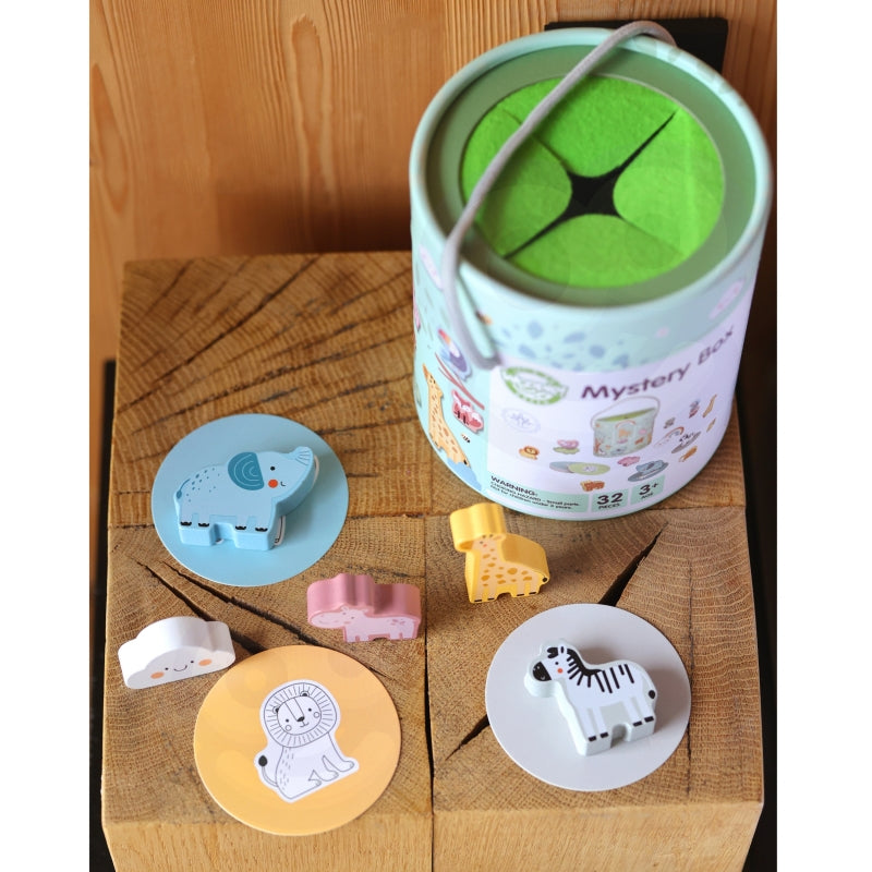 WOOPIE GREEN Mysterieus grabbelton voor kinderen – Voel en puzzel