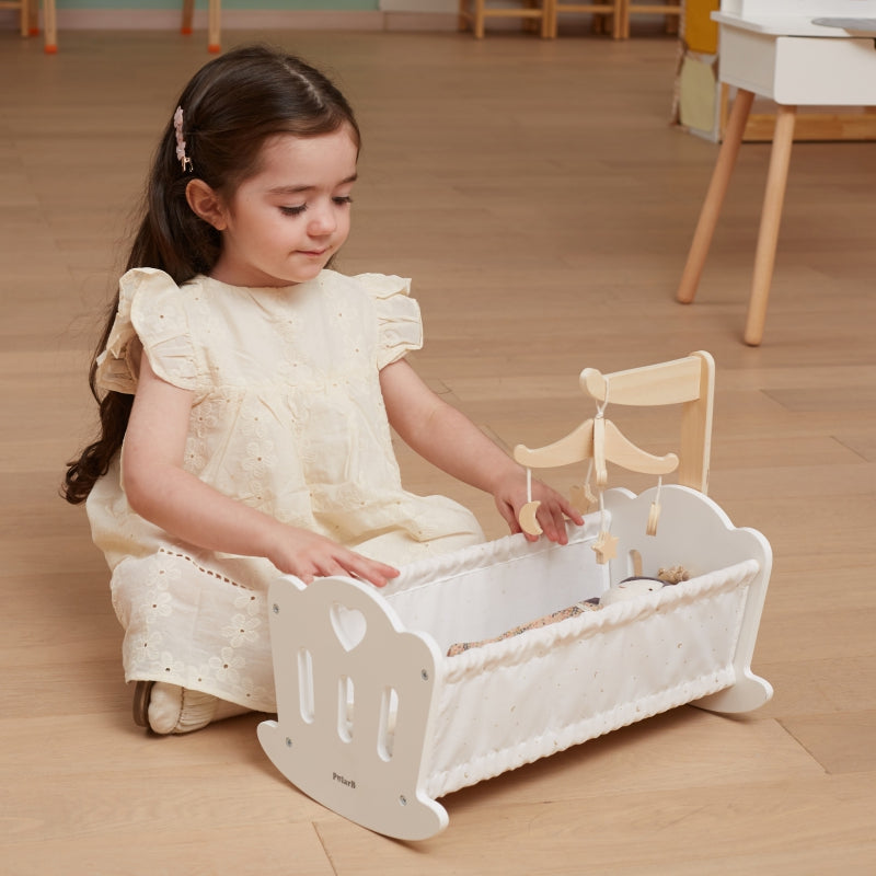 VIGA houten poppenwieg