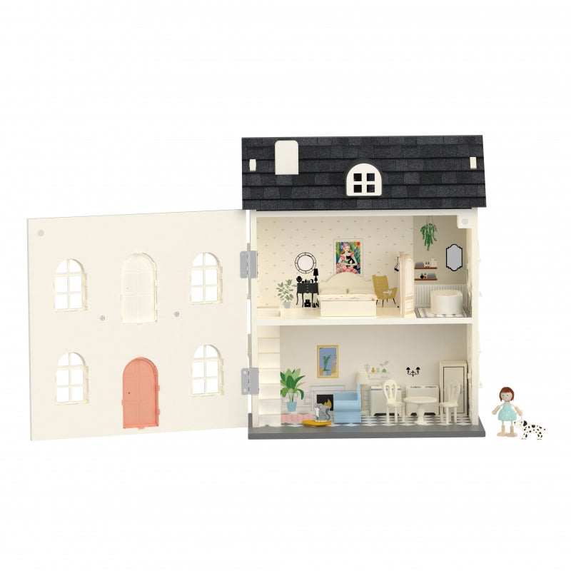 CLASSIC WORLD Houten Vintage Poppenhuis