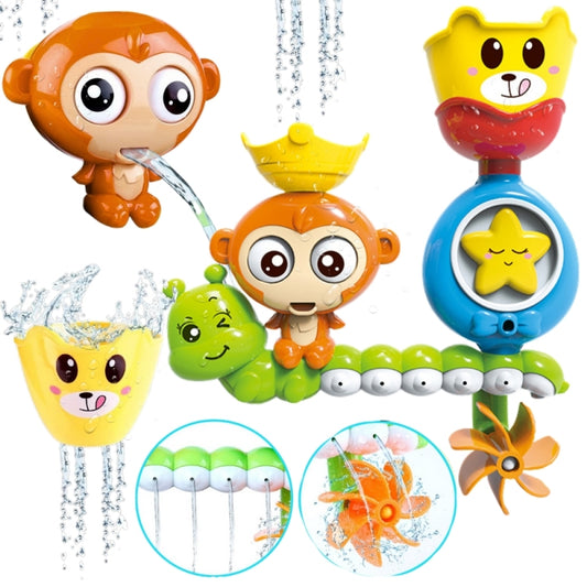 WOOPIE Badspeelgoed Aapje + Beker voor Baby's