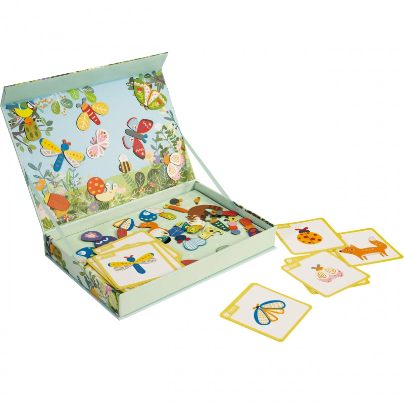 CLASSIC WORLD Magnetische Memorie Dieren Puzzel - 66 stuks