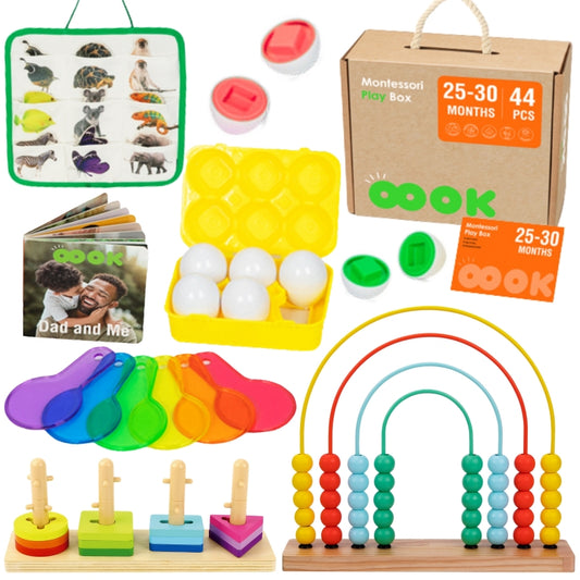 TOOKY TOY Speelgoed Box voor 25-30 Maanden - XXL