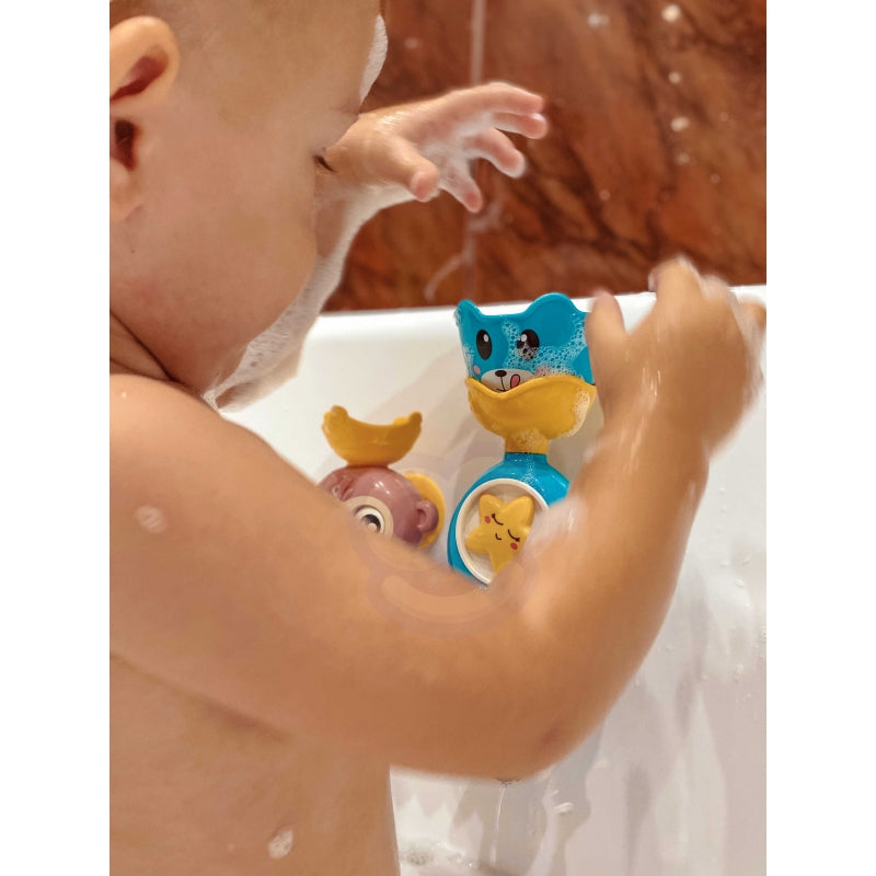WOOPIE Badspeelgoed Aapje + Beker voor Baby's
