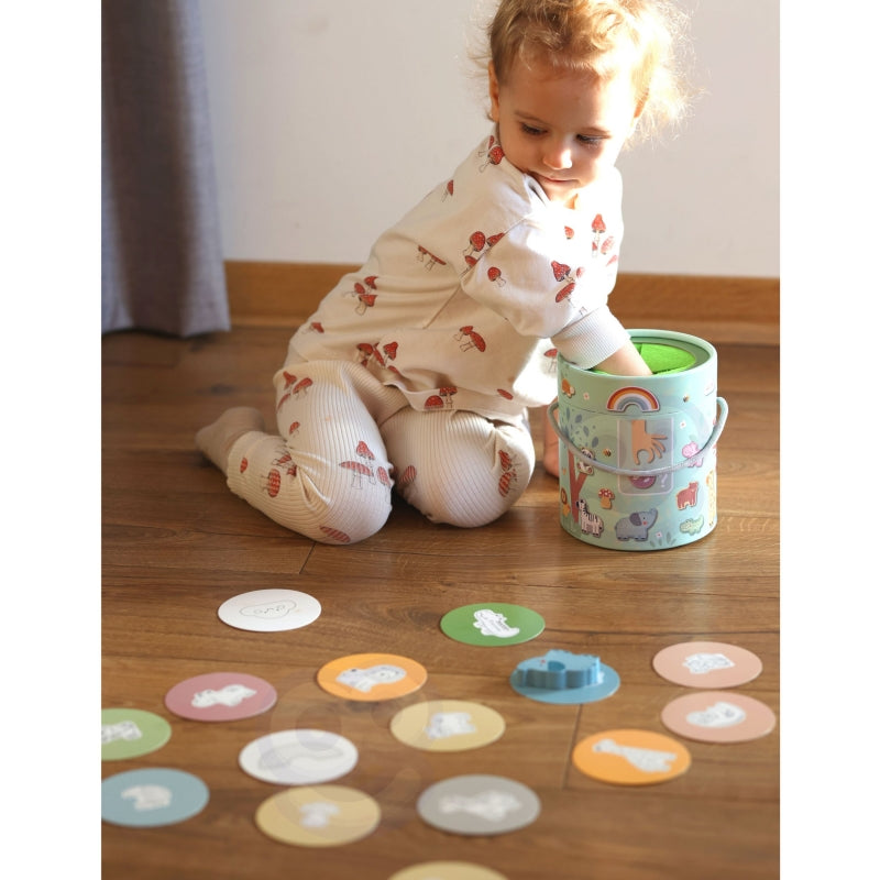 WOOPIE GREEN Mysterieus grabbelton voor kinderen – Voel en puzzel