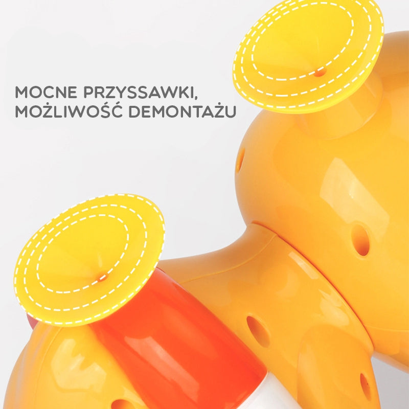 WOOPIE BABY Kaczuszka Zabawka Wodna do Kąpieli Kołowrotek Przelewowa
