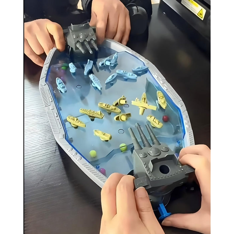 WOOPIE Zeeslag – 3D Schepen met Kogelwerper