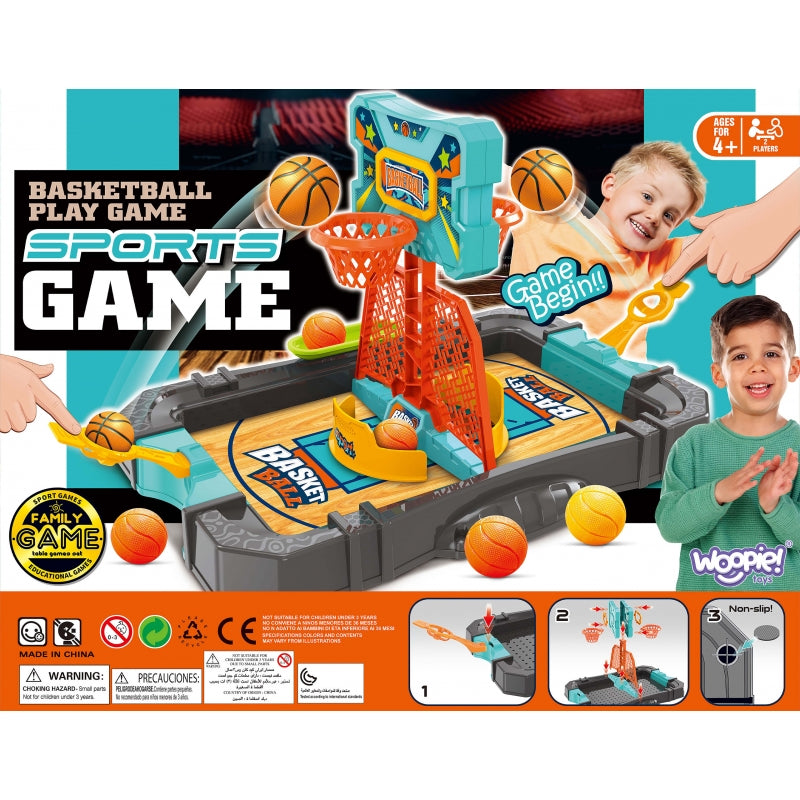WOOPIE MINI Basketbalspel Tafel – 4+ Jaar