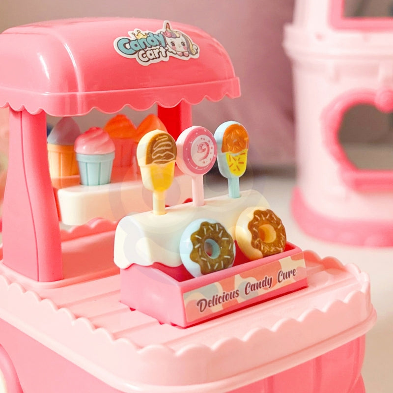 WOOPIE Speelgoed Kleurrijk Poppenhuis met 3 verdiepingen, figuurtjes en accessoires