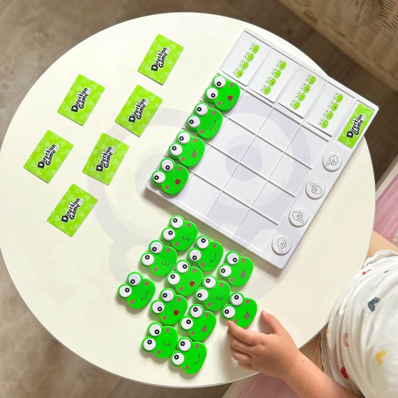 WOOPIE Spel Puzzel Kikkeroogjes spel - Gezichtsuitdrukkingen spel - Vanaf 3 jaar