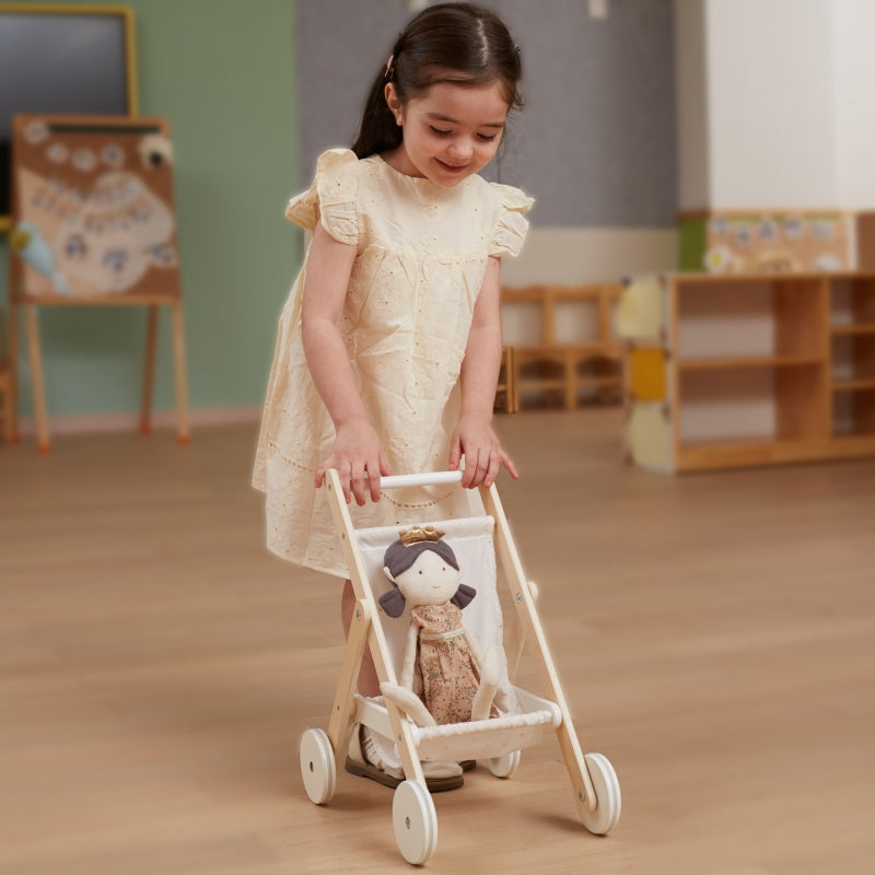 VIGA houten poppenwagen