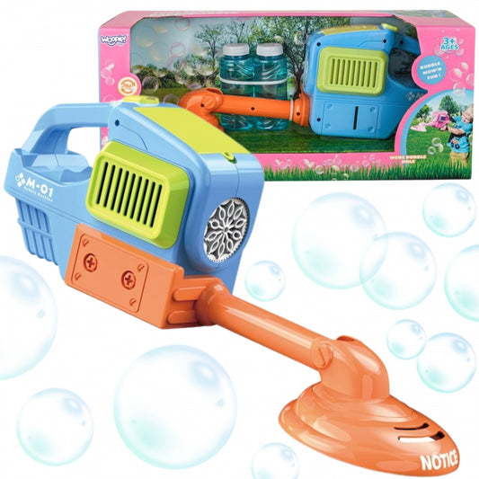 WOOPIE Speelgoed snoeimachine met bellenblaas – Zeepbellenblaasmachine Blauw