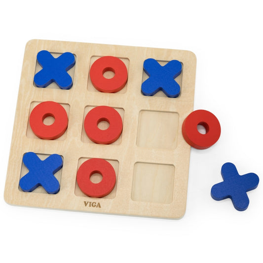 Viga Houten Klassiek Boter Kaas en Eieren Spel