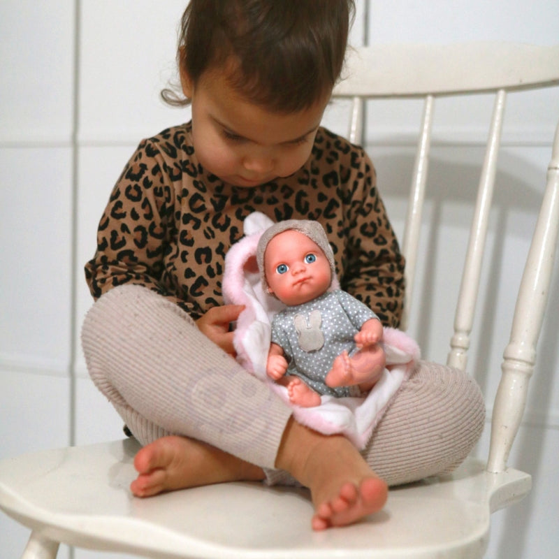 WOOPIE Eerste Babypop met Konijnendeken 23 cm