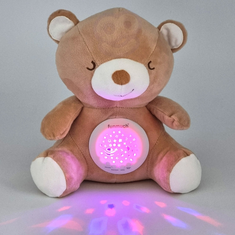 WOOPIE BABY Knuffel Beer met Slaaphelper en Projector