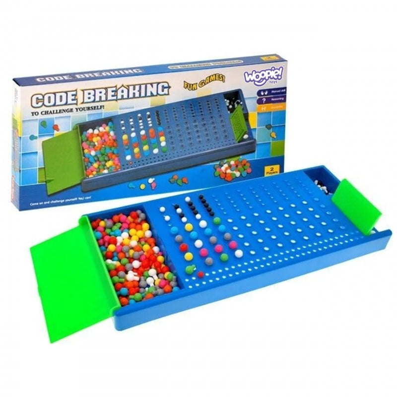 WOOPIE Kraak de code spel - Bordspel - Logisch Spel - Code Kraker - Blauw