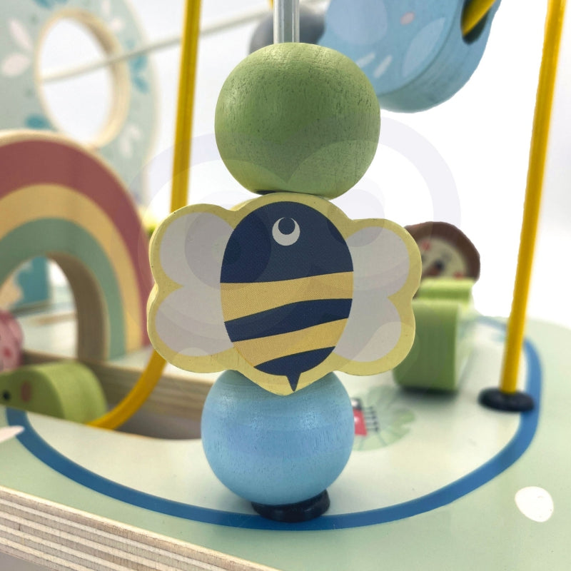 TOOKY TOY Houten Motoriekspel voor Baby's Bosdoolhof