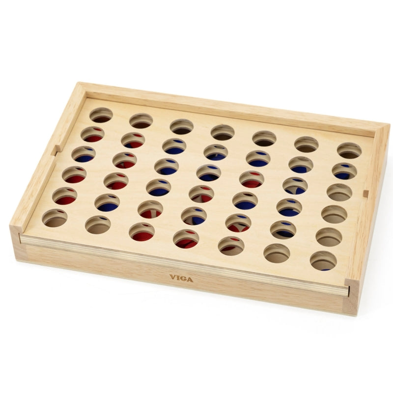 VIGA 4 op een Rij Puzzelspel
