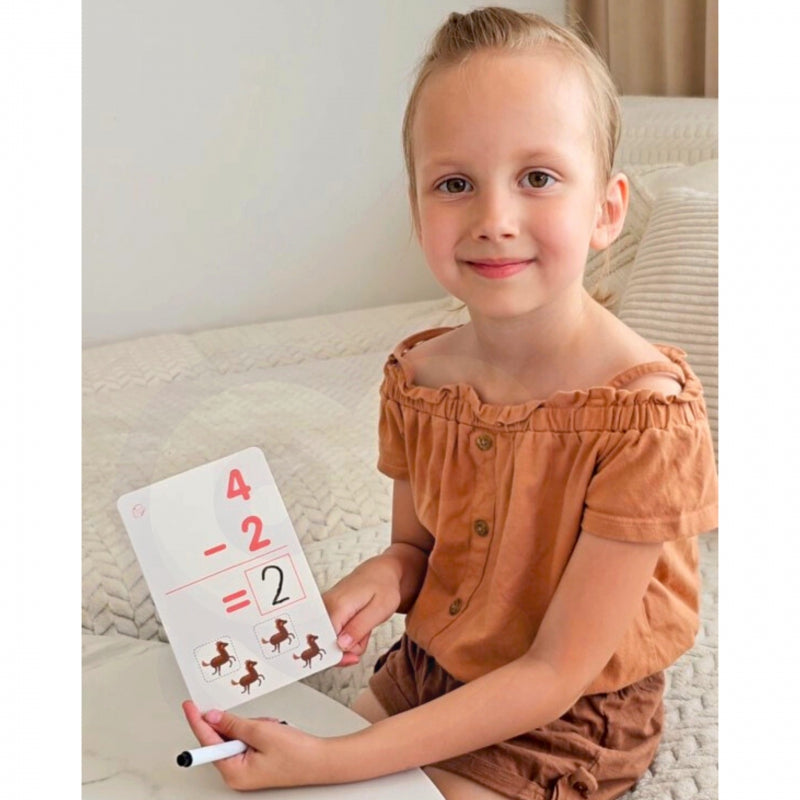 WOOPIE Educatieve Kaarten spel, Flashcards voor het Leren van Tellen