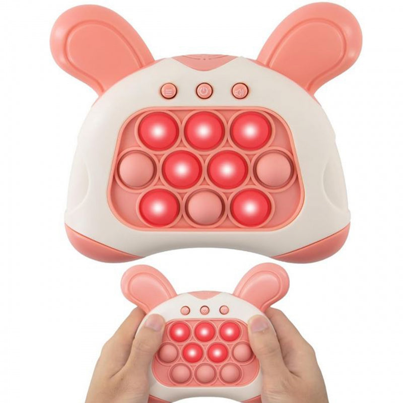 WOOPIE POP IT Elektronische Sensorisch Anti-stress spel - Roze - In vorm van Konijn