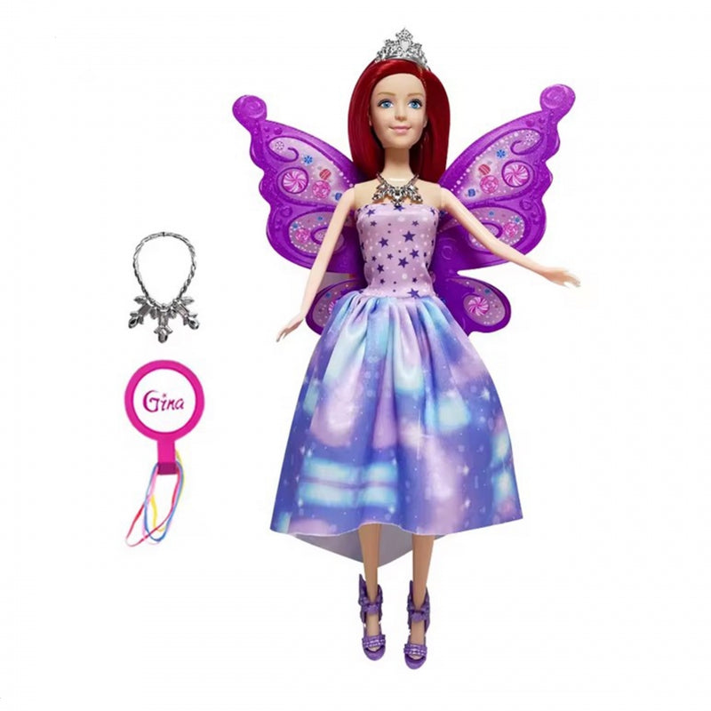WOOPIE SpeelgoedSet van 4 Magische Prinsessen inclusief Accessoires
