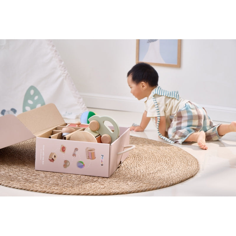 VIGA Educatieve Baby Speelgoedkistenset van 6 maanden tot 12 maanden