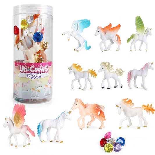 WOOPIE Eenhoorns, Unicorns figuren – 16 stuks