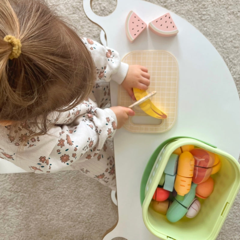 TOOKY TOY Houten Groenten & Fruit Speelgoedeten Set