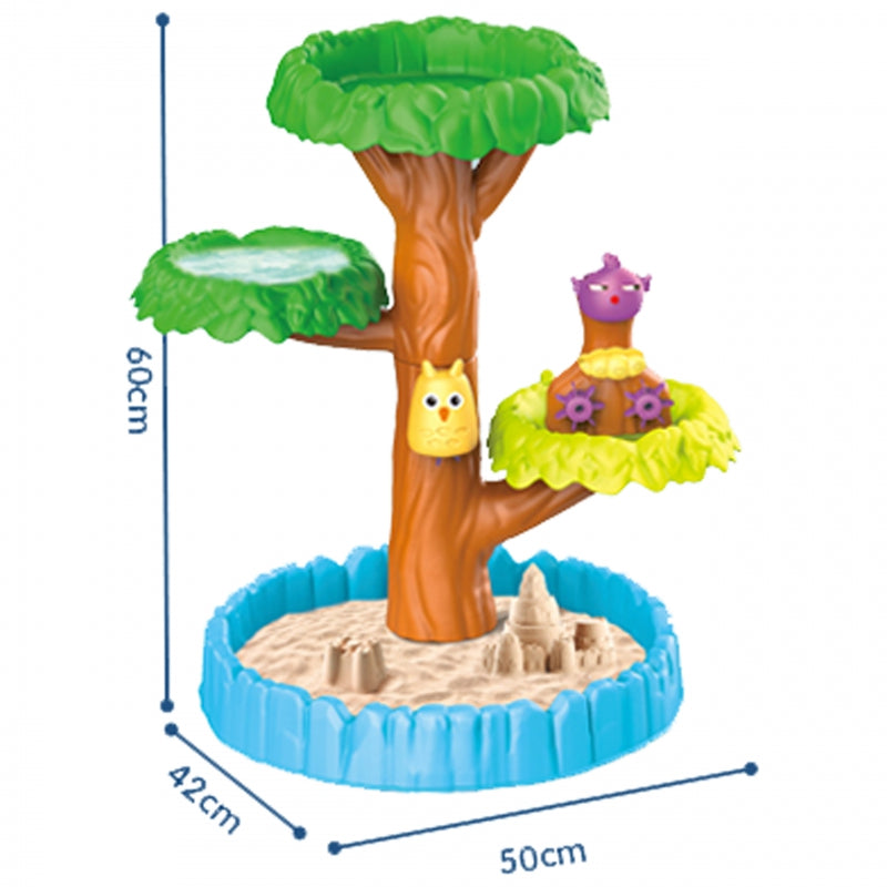 WOOPIE 2-in-1 Zand- en Watertafel - Zandbak- In vorm van Boom