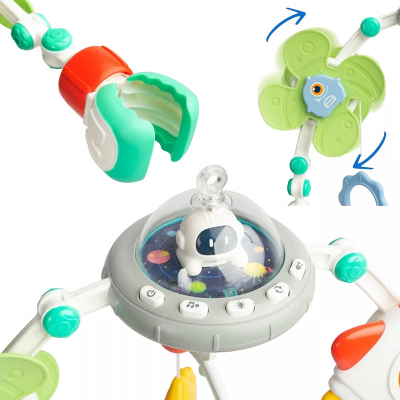 WOOPIE BABY Interactieve Speelboog voor baby kleed met Slaapliedjes