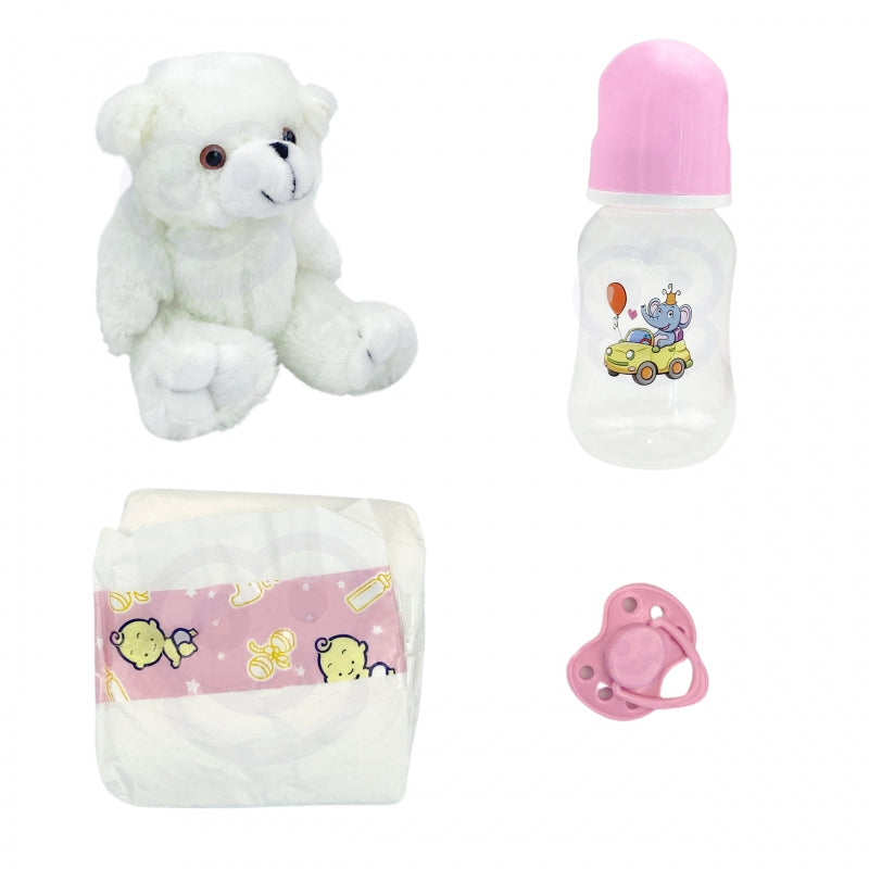 WOOPIE Vrouwelijk Realistische speelpop Pony Blond - Met Beweging & Geluid